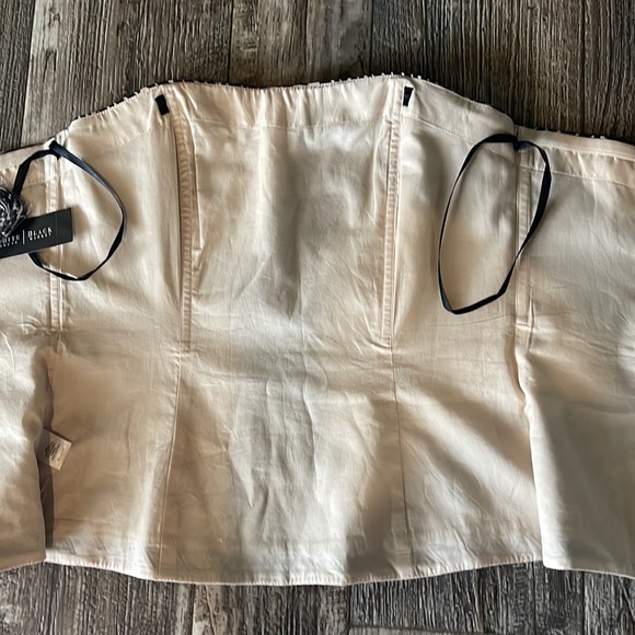 WHITE HOUSE | BLACK MARKET PALM LEAF BUSTIER S,00 - Picture 6 of 14